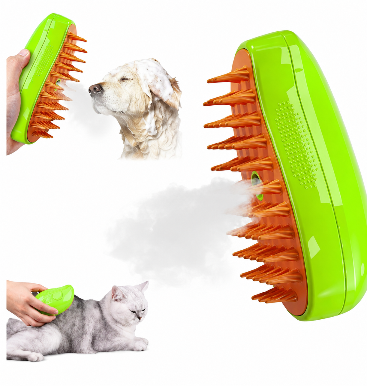 CEPILLO A VAPOR PARA MASCOTAS